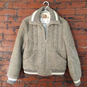 SOLD! 🐴 vintage Rice Sportswear made in Canada wool bomber winter jacket
